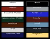 SvenskRød - heldækkende linoliemaling - m/fungicid - Plantona - 10 l